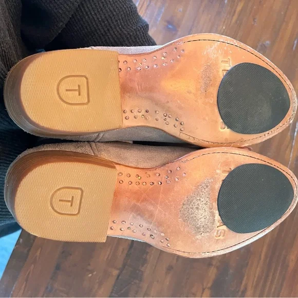 Tecovas - The Lucy - Cowboy Boots / Booties Gray Suede - 7.5 B - Picture 9 of 9